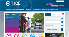 Desktop Screenshot of bus-tice.com