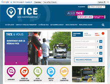 Tablet Screenshot of bus-tice.com